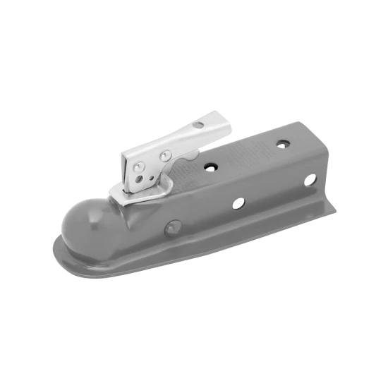 Fas-Lok straight coupler for trailers with trigger latch mechanism