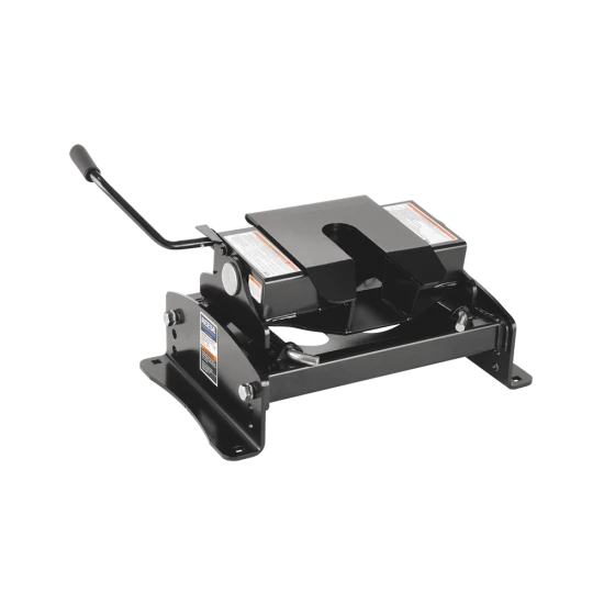 REESE 30K fifth wheel hitch, 30,000 lbs towing capacity, dual jaw, black finish