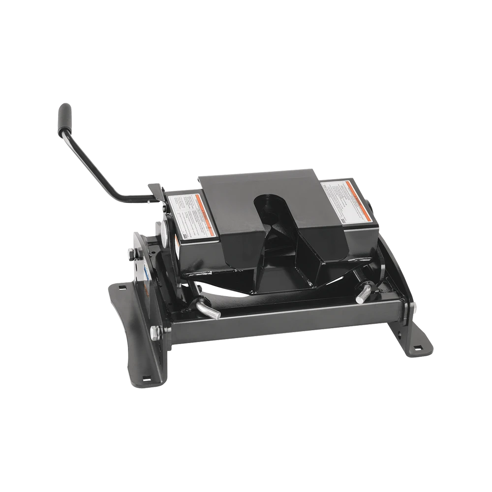 REESE 30K fifth wheel hitch, 30,000 lbs towing capacity, dual jaw, black finish