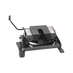 REESE 30K fifth wheel hitch, 30,000 lbs towing capacity, dual jaw, black finish