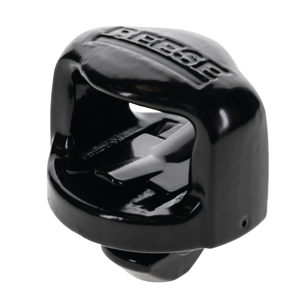 Pop-In Ball-Lever with safety chain holders and debris-resistant cover