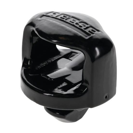 Pop-In Ball-Lever with safety chain holders and debris-resistant cover