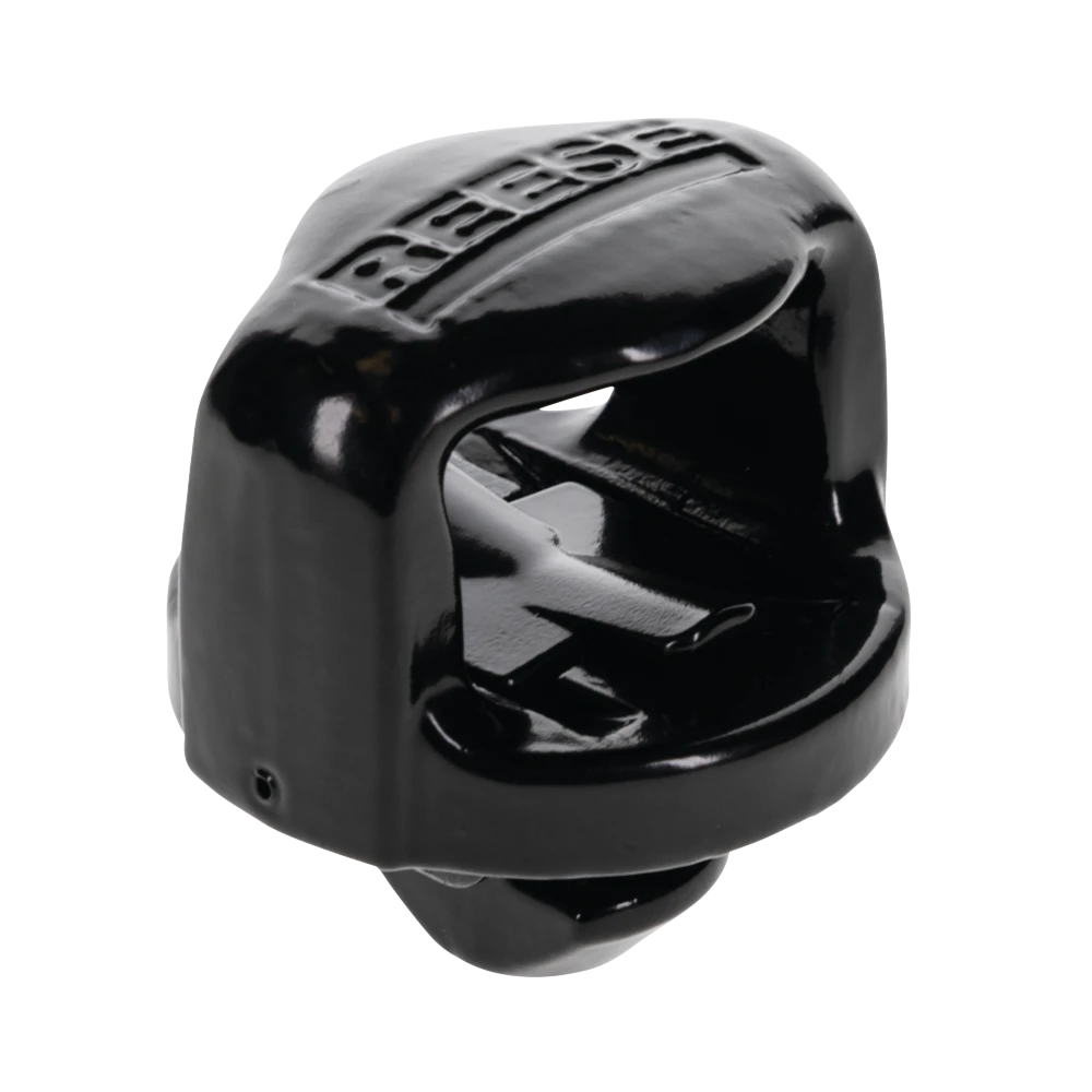 Pop-In Ball-Lever with safety chain holders and debris-resistant cover