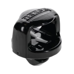 Pop-In Ball-Lever with safety chain holders and debris-resistant cover