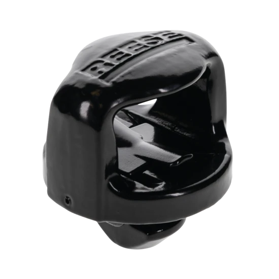 Pop-In Ball-Lever with safety chain holders and debris-resistant cover