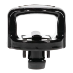 Pop-In Ball-Lever with safety chain holders and debris-resistant cover