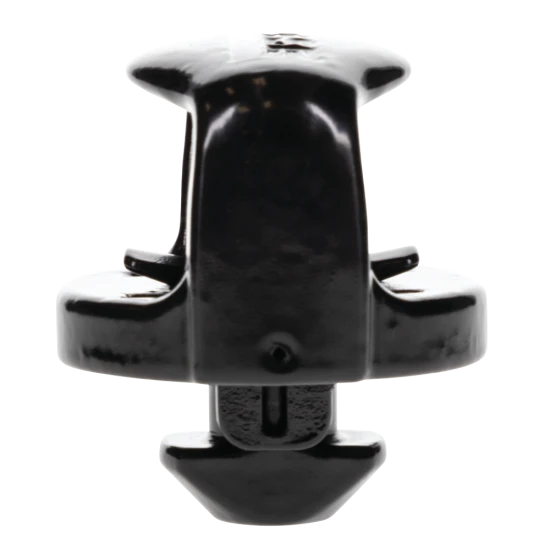 Pop-In Ball-Lever with safety chain holders and debris-resistant cover