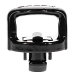 Pop-In Ball-Lever with safety chain holders and debris-resistant cover