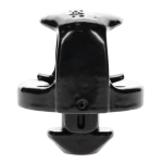 Pop-In Ball-Lever with safety chain holders and debris-resistant cover