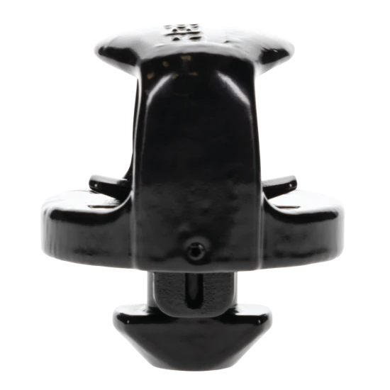 Pop-In Ball-Lever with safety chain holders and debris-resistant cover