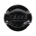 Pop-In Ball-Lever with safety chain holders and debris-resistant cover