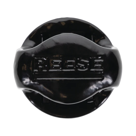 Pop-In Ball-Lever with safety chain holders and debris-resistant cover