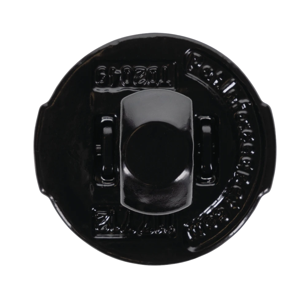 Pop-In Ball-Lever with safety chain holders and debris-resistant cover