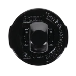 Pop-In Ball-Lever with safety chain holders and debris-resistant cover