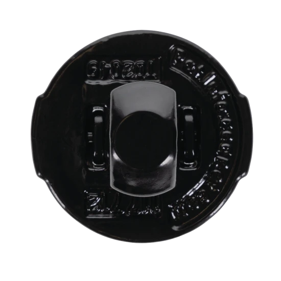 Pop-In Ball-Lever with safety chain holders and debris-resistant cover