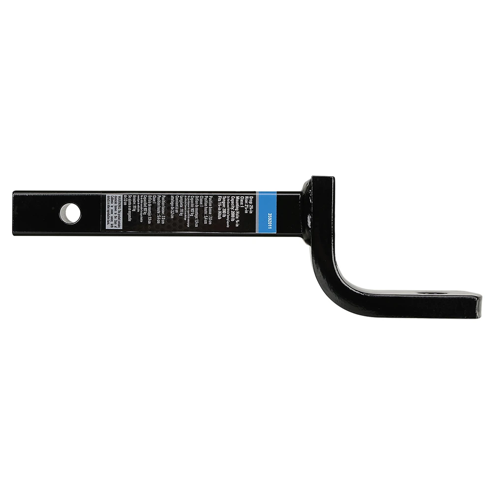 REESE draw bar with black powder coat finish fits 1-1/4 inch hitch receiver, 2,000 lbs capacity