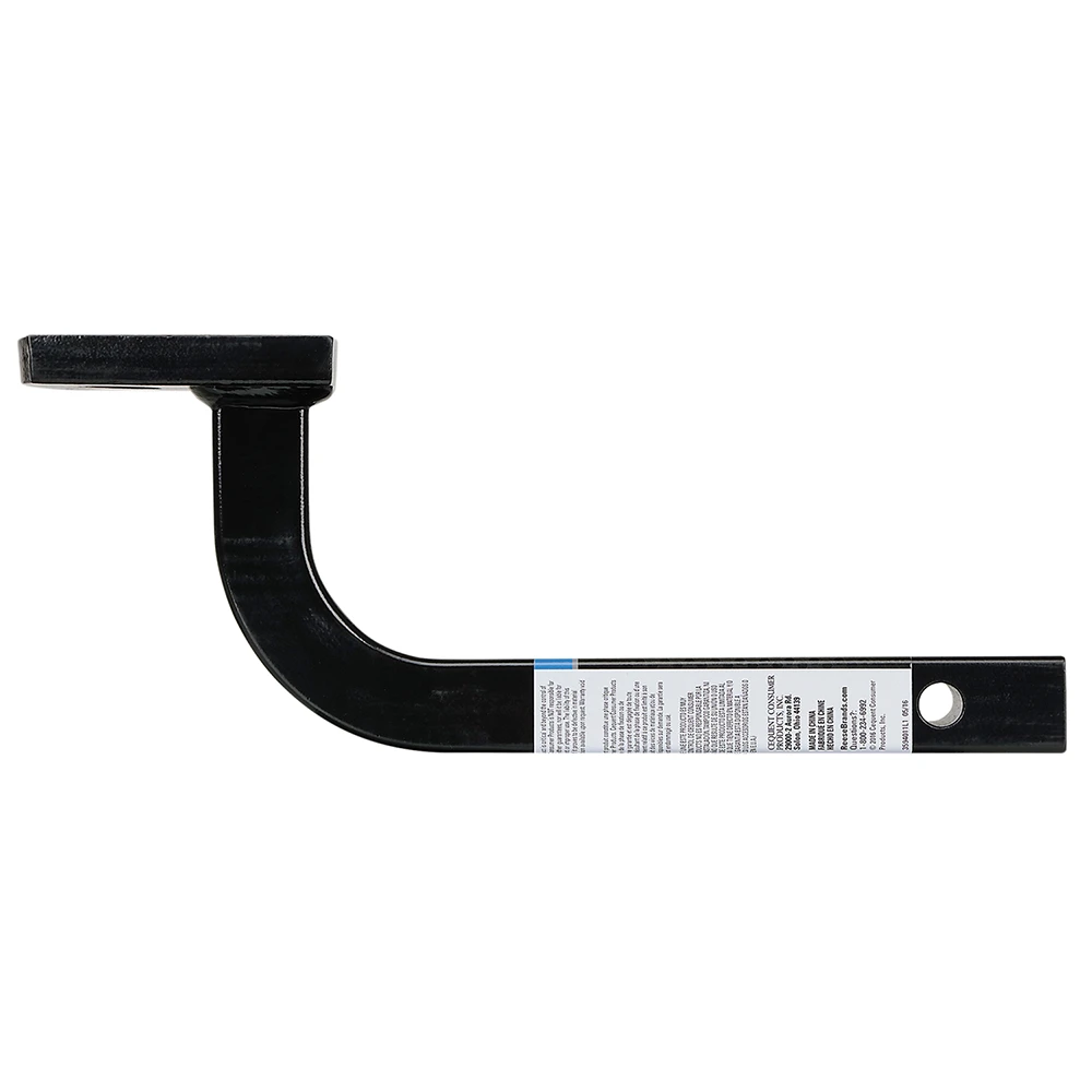 REESE draw bar in black finish, compatible with 1-1/4 inch hitch receiver, 2000 lbs capacity