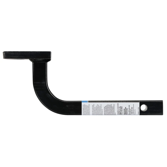 REESE draw bar in black finish, compatible with 1-1/4 inch hitch receiver, 2000 lbs capacity