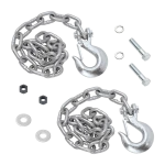 Reese Goose Box Trailer Hitch Safety Chain for Fifth Wheel Pin Box 49150