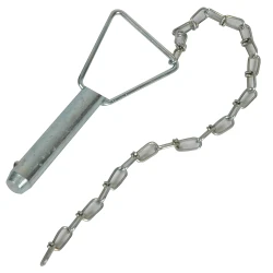 Bulldog 5/8 Inch Pull Pin with Chain Replacement Kit for Trailer Jacks 3.5 Inch Tall 500231