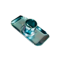 Bulldog Removable Trailer Jack Disc Foot with Snapper Pin for 2000 to 5000 Pound Jacks 500244