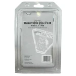 BULLDOG removable disc foot with pin used for trailer stability