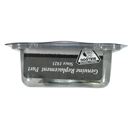 BULLDOG removable disc foot with pin used for trailer stability