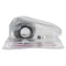Teardrop shaped black plastic BULLDOG trailer jack crank knob with installation hardware