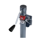 BULLDOG Sidewind Crank Assembly and Gear Kit for Trailer Jacks Genuine BULLDOG sidewind crank and gear kit for round trailer jacks
