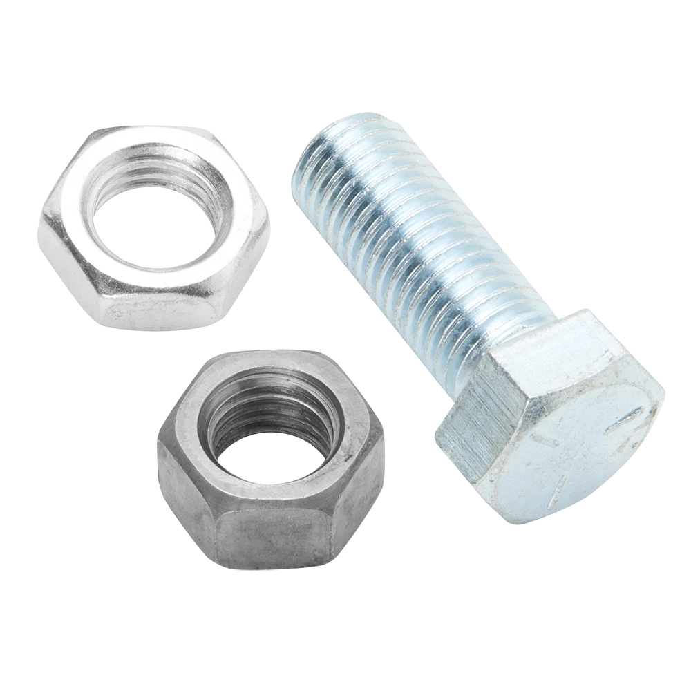 Replacement part gooseneck couplers bolt kit with jam nut, set screw and adjusting nut