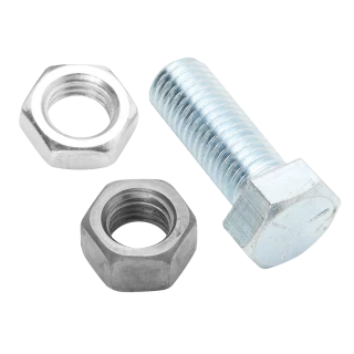 Replacement part gooseneck couplers bolt kit with jam nut, set screw and adjusting nut