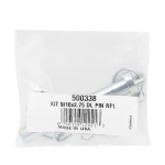 Bulldog genuine pull pin with chain for drop leg jacks, 9/16 x 2.75 inches.