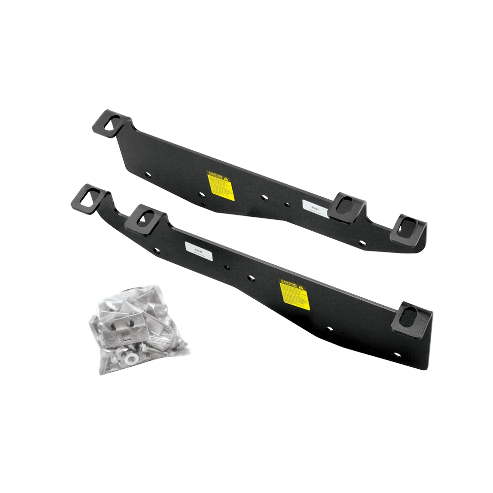 REESE mounting rails and bracket kits for fifth wheel hitches on pickup trucks