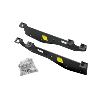 REESE mounting rails and bracket kits for fifth wheel hitches on pickup trucks