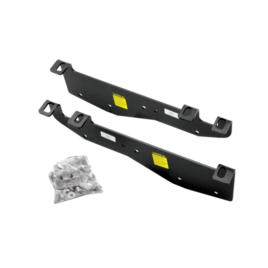 REESE mounting rails and bracket kits for fifth wheel hitches on pickup trucks
