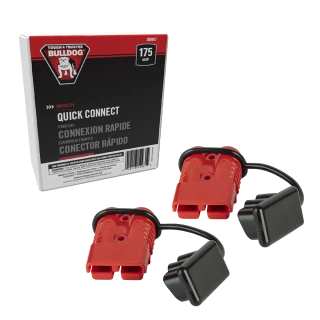 BULLDOG Electric Winch Accessory with 175 AMP Quick Connector for ATV or Utility winches