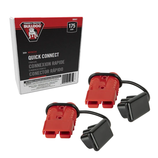 BULLDOG Electric Winch Accessory with 175 AMP Quick Connector for ATV or Utility winches