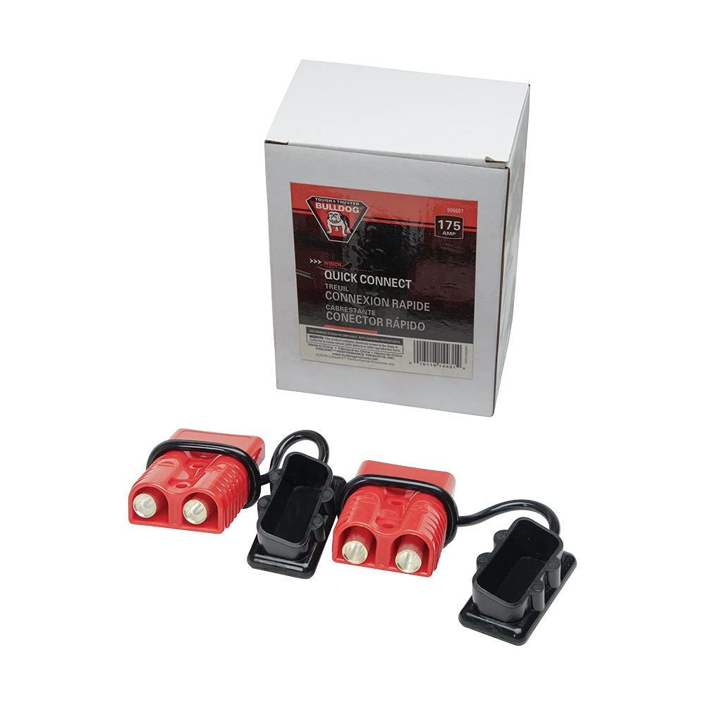 BULLDOG Electric Winch Accessory with 175 AMP Quick Connector for ATV or Utility winches
