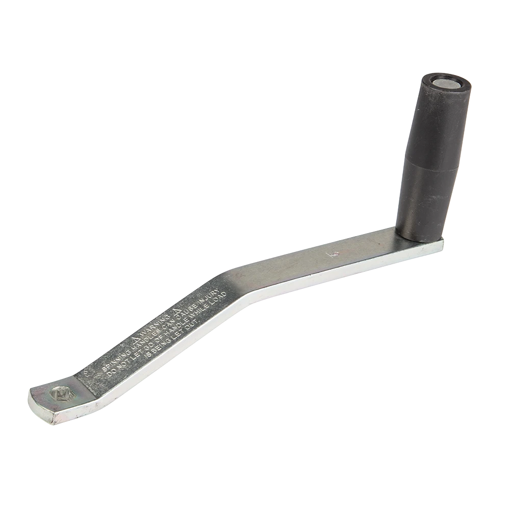 Durable 9-inch replacement handle for Fulton single-speed winches