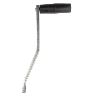 Durable 9-inch replacement handle for Fulton single-speed winches