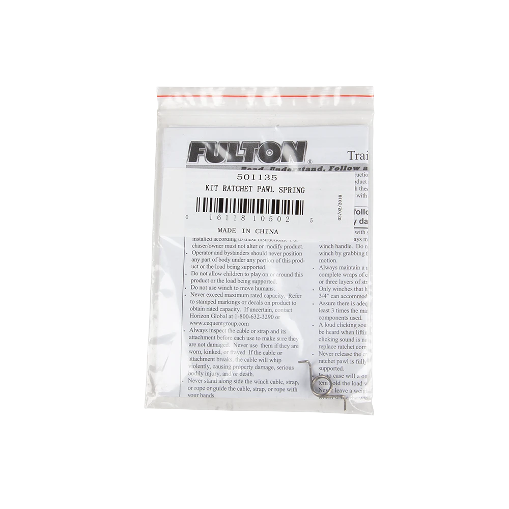 Fulton two speed trailer winch for heavy loads with easy gear shifting