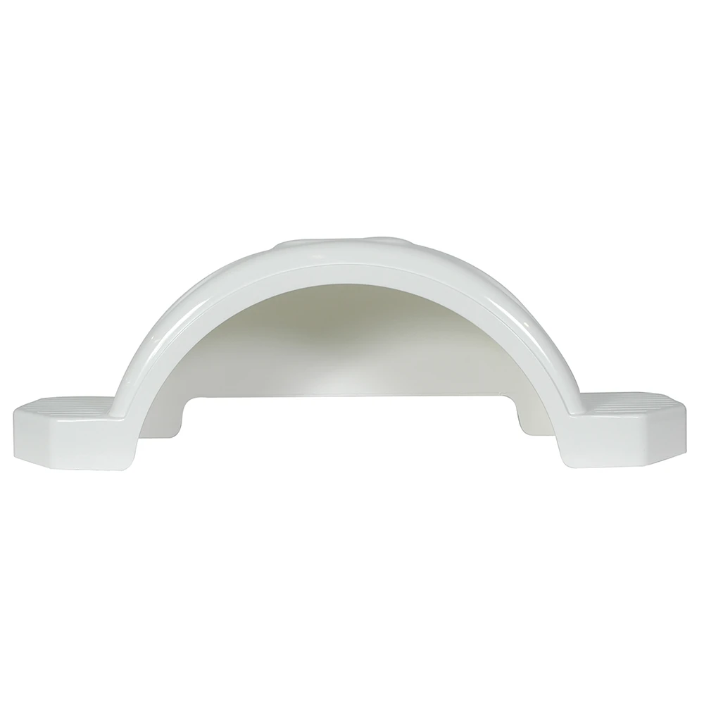 Fulton trailer fender made of HDPE for 13-inch wheels, featuring a scratch-proof design