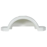 Fulton trailer fender made of HDPE for 13-inch wheels, featuring a scratch-proof design