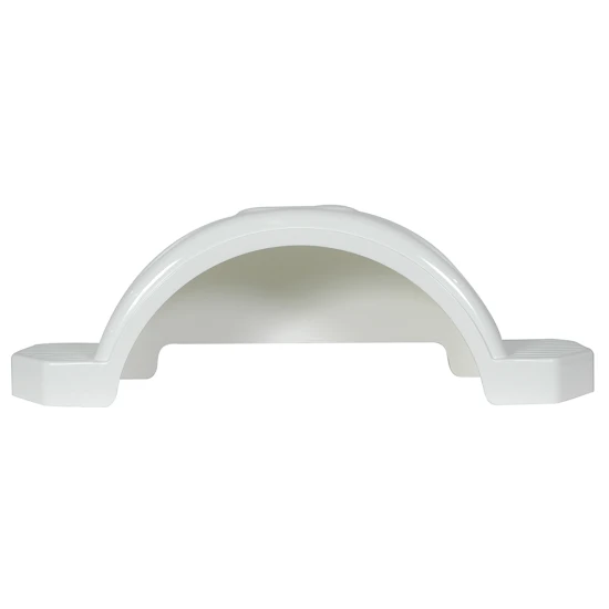 Fulton trailer fender made of HDPE for 13-inch wheels, featuring a scratch-proof design