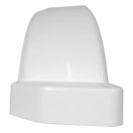 Fulton trailer fender made of HDPE for 13-inch wheels, featuring a scratch-proof design
