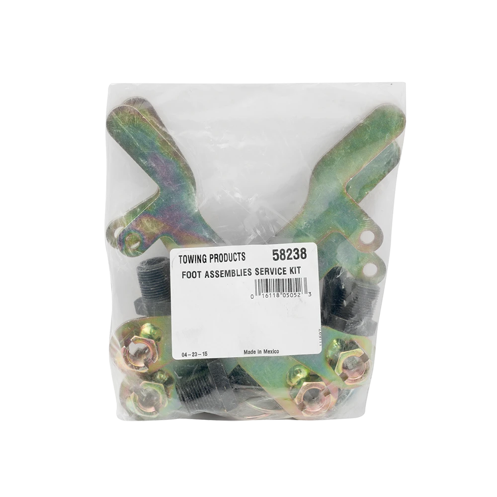 REESE fifth wheel hitch parts for tow safety, featuring clip rings and mounting rails