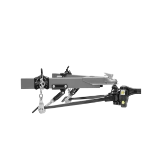 Strait-Line hitch with Dual Cam Sway Control and weight distribution system