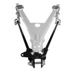 Dual Cam II sway control system for trailers, ensuring safety and ease of installation