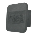 REESE receiver tube cover fitting 2 inch hitch, protects against debris and extends hitch life