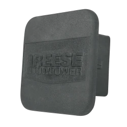 Reese Black Rubber Trailer Hitch Tube Cover Fits 2 Inch Receiver 7000600
